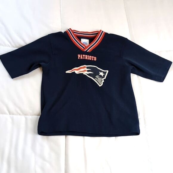 NFL New England Patriots Short Sleeve Shirt size 4T - Picture 1 of 10